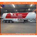 ASME 50m3 LPG Transport Trailer 56000L LPG Tank Semi Trailer